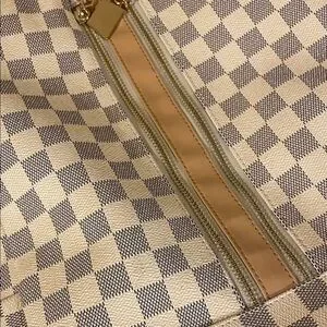 Bags | Checkered Backpack With Tan Accents | Poshmark display picture 1